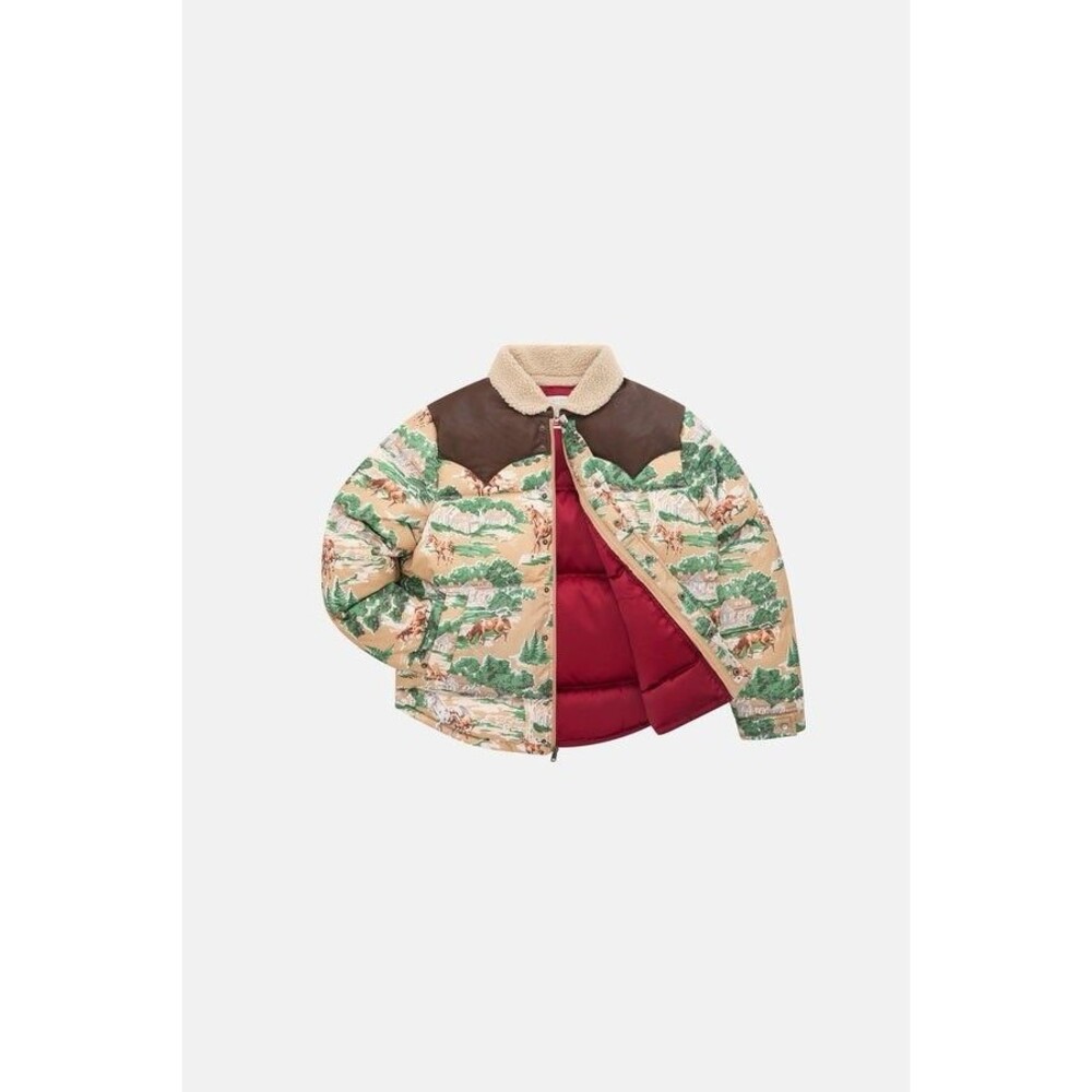 Women’s Dairy Boy Mountain Puffer Horse Country Tan Size XS/S - Picture 2 of 6